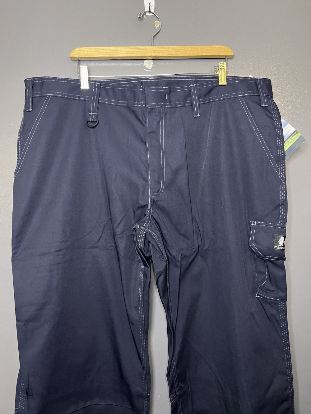 Mascot Cargo Pants Mens 45x32 Blue Berkeley Industry Workwear 13579-442-010